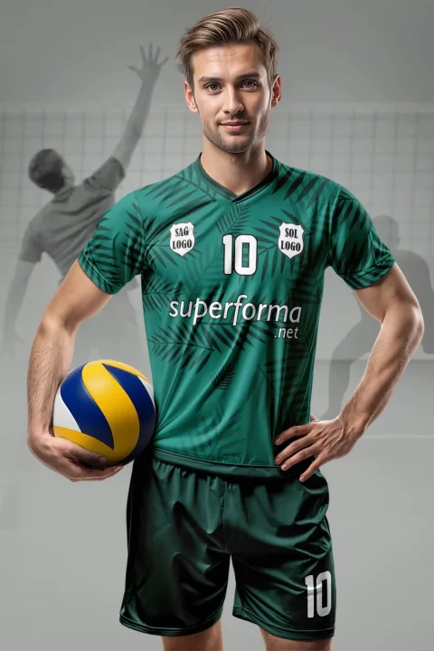 Yeşil Prime Erkek Voleybol Forması