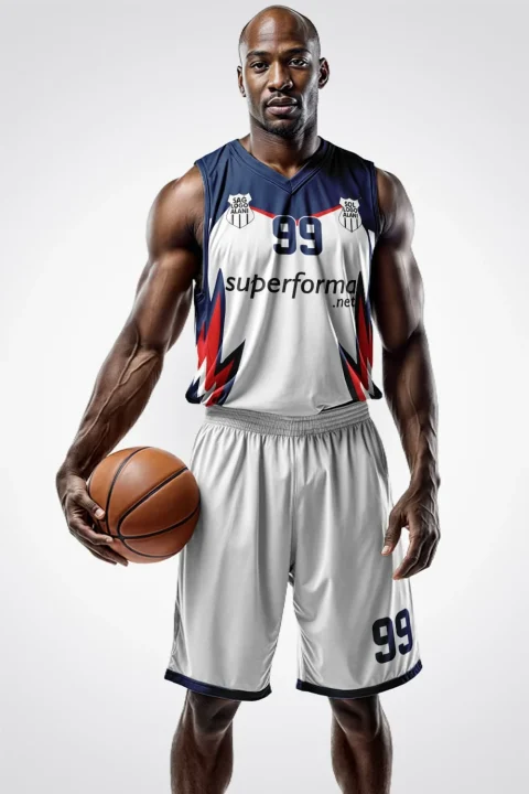 Beyaz Flash Basketbol Forma